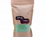 Šećerni posip kuglice 2mm zelene gliter 500g